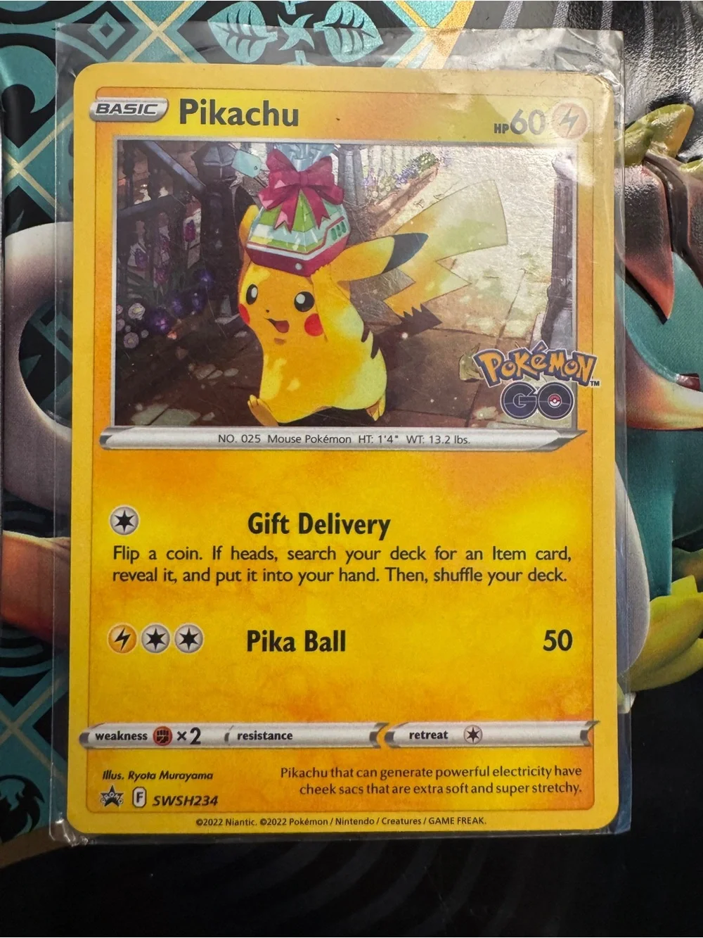Pokemon Pikachu SWSH234 Gift Delivery Attack